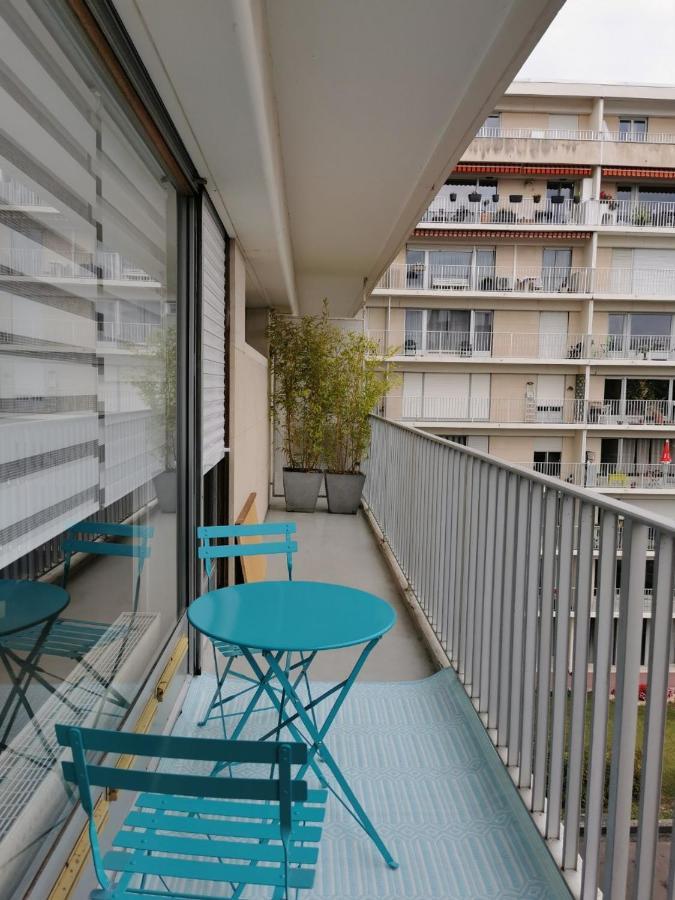 Appartement Centre Reims Cathédrale avec balcon Extérieur photo